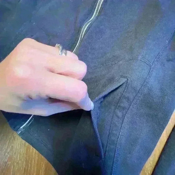 Talbots Navy Jacket S/P - Picture 4 of 4